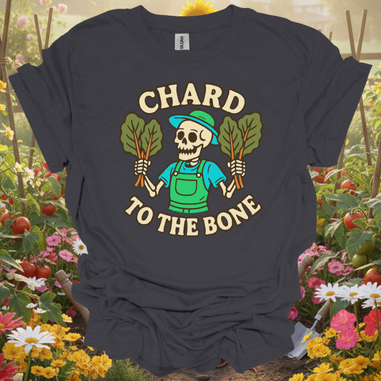 "Chard to the Bone" Skeleton Gardener Tee