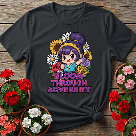 Bloom Through Adversity Chibi Tee