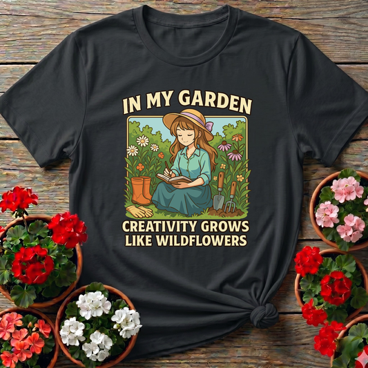 Creativity Grows Like Wildflowers Anime T-shirt