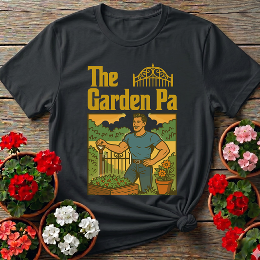 Garden Pa Classic Illustrated Garden Dad T-shirt