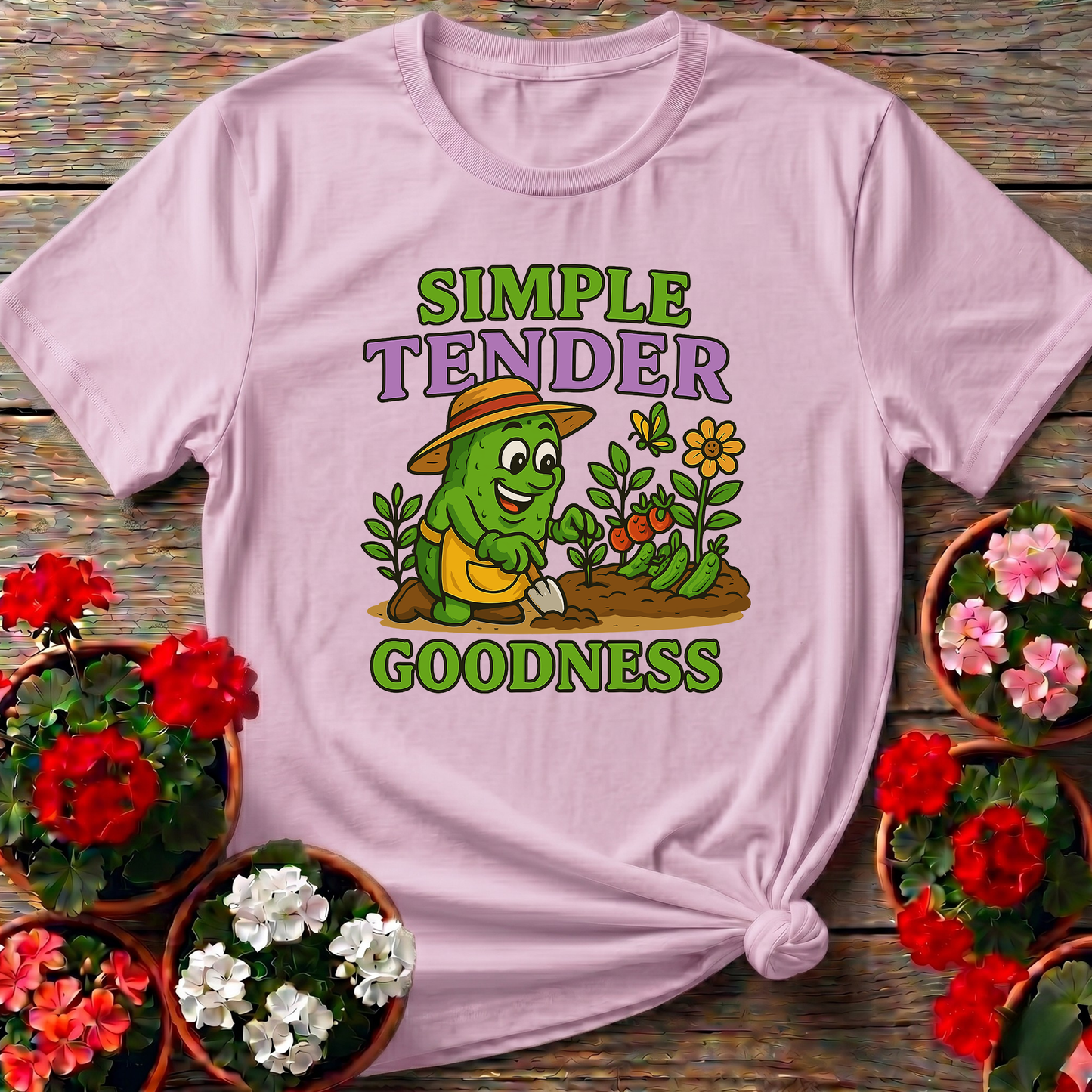 Simple Tender Goodness Funny Pickle T-shirt