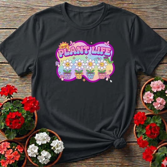 Plant Life Kawaii Daisy Gardening T-Shirt for Plant Lovers