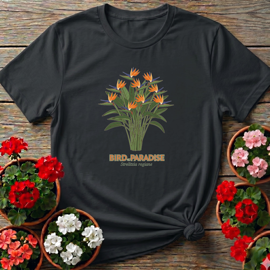 Bird of Paradise Strelitzia Botanical Gardening T-Shirt