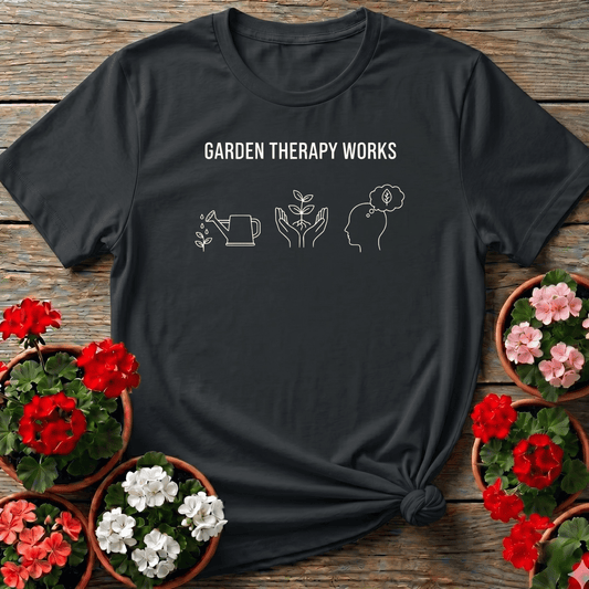 Garden Therapy Works Gardening T-Shirt for Plant Lovers - GardeningTshirts