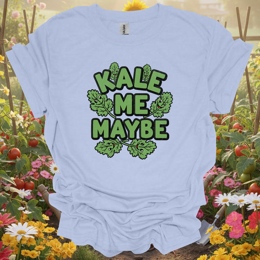"Kale Me Maybe" Funny Vegetable Pun T-Shirt - GardeningTshirts
