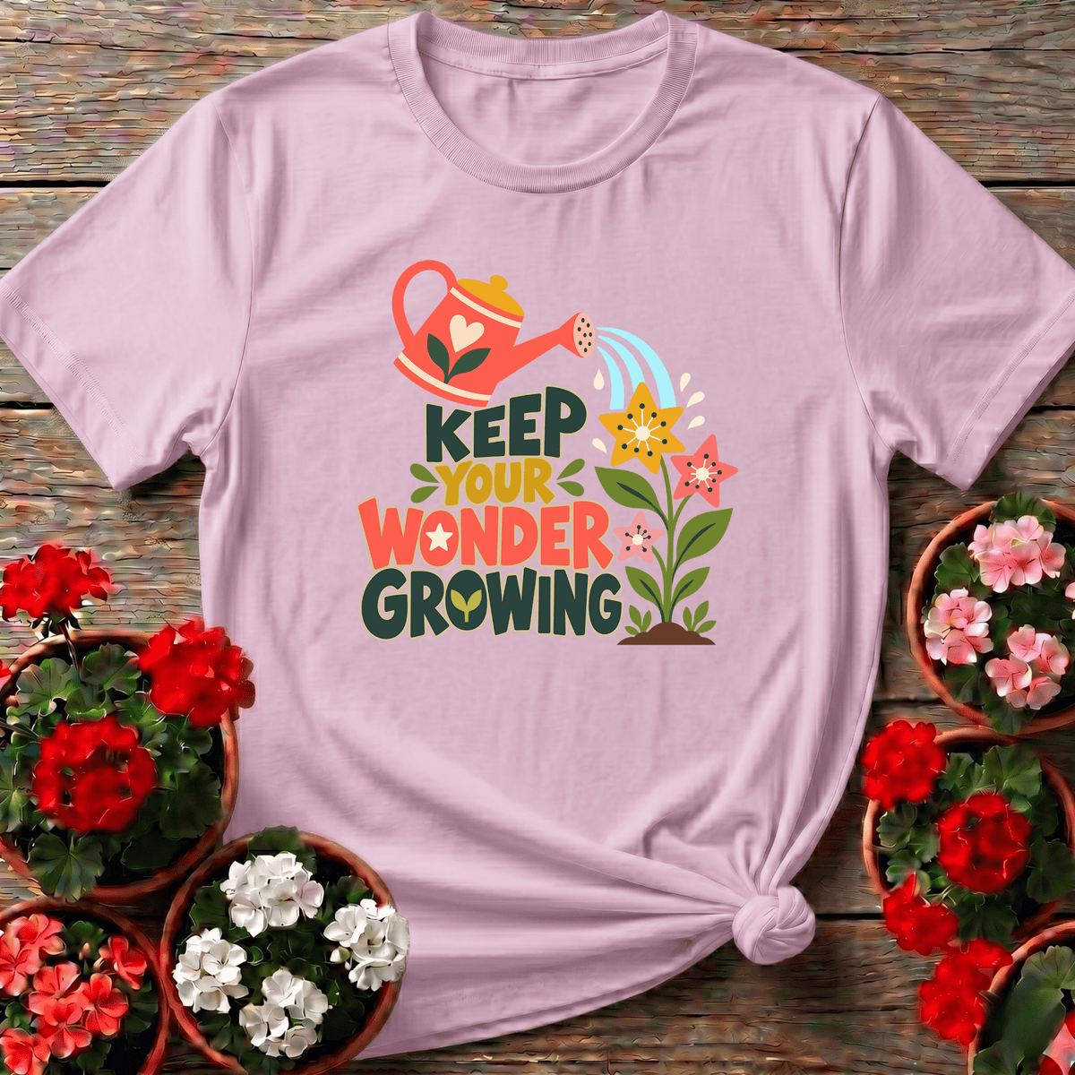 Keep Your Wonder Growing Gardening T-Shirt - GardeningTshirts