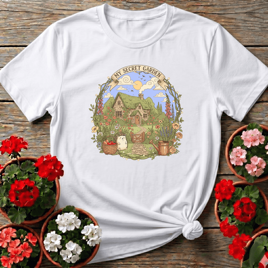 My Secret Garden Cottagecore Gardening Tee - GardeningTshirts