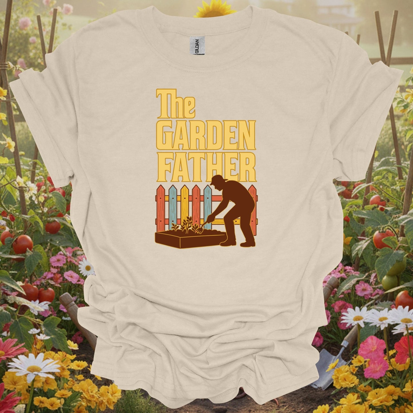 Natural top showing retro the garden father father's day for nostalgic gardeners