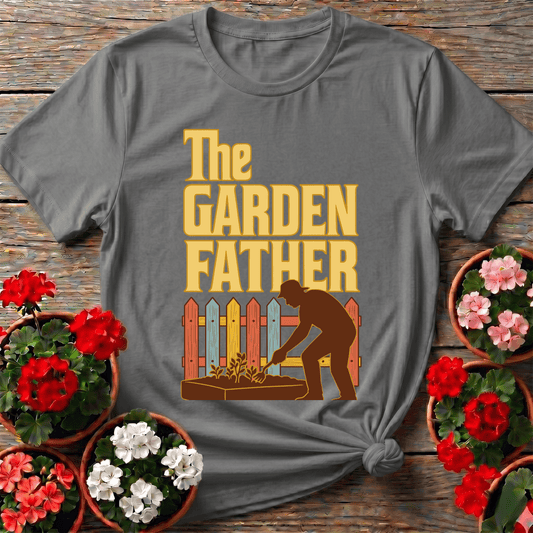 The Garden Father Father's Day Retro T-shirt - GardeningTshirts