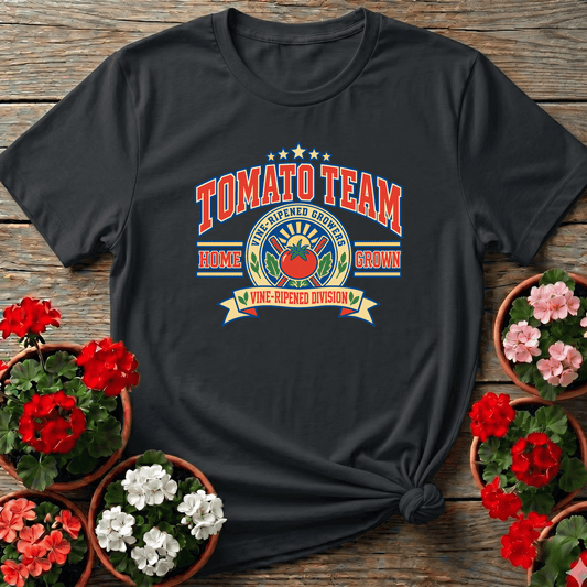 Tomato Team Vine-Ripened Growers Home Grown Shirt - GardeningTshirts