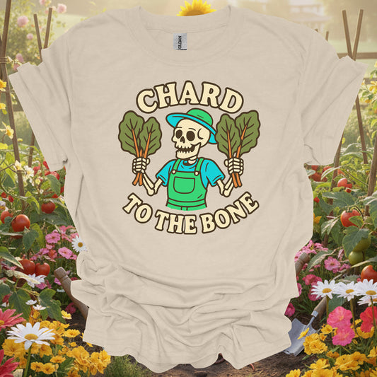 "Chard to the Bone" Skeleton Gardener Tee