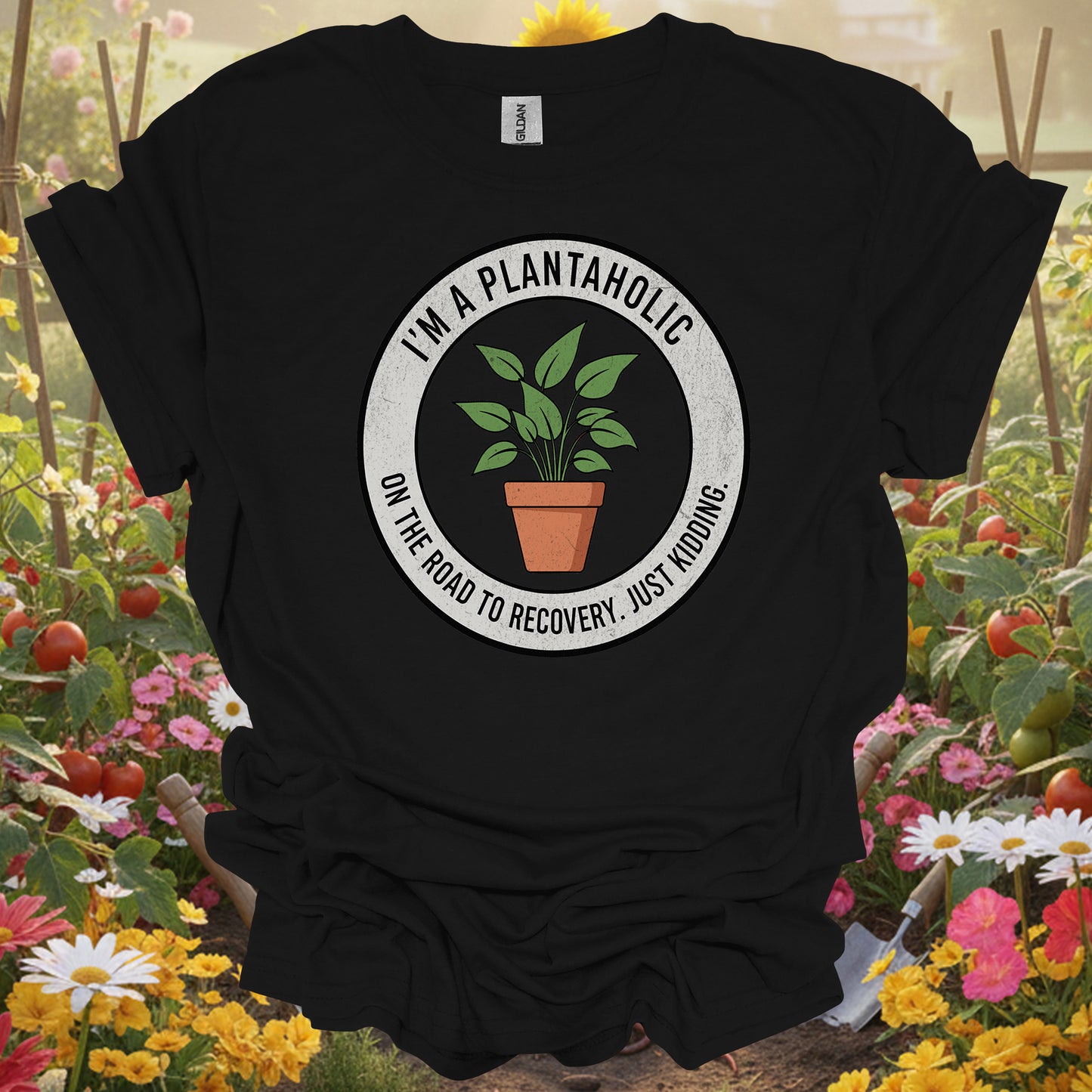 "I'm a Plantaholic" Funny Houseplant T-Shirt