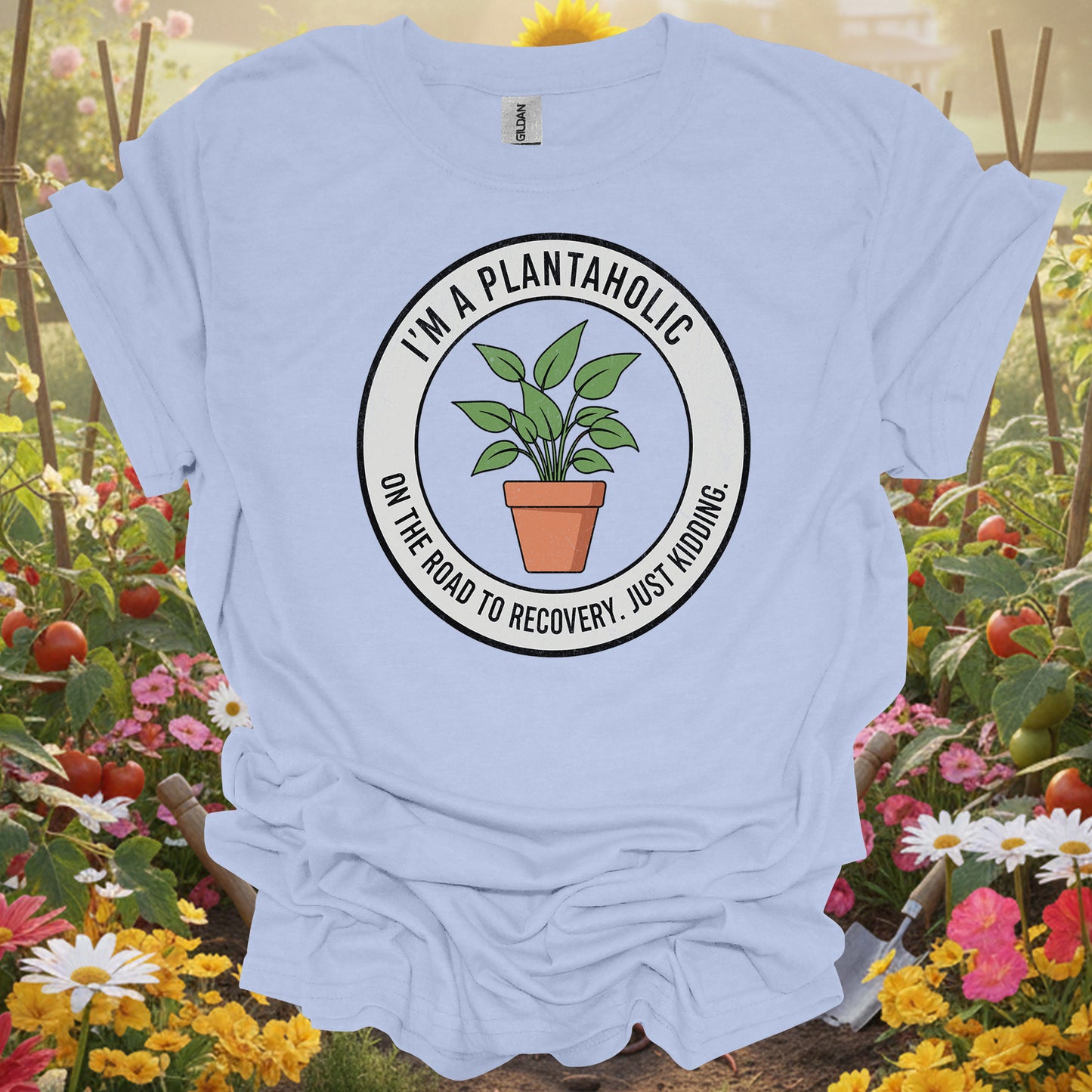"I'm a Plantaholic" Funny Houseplant T-Shirt