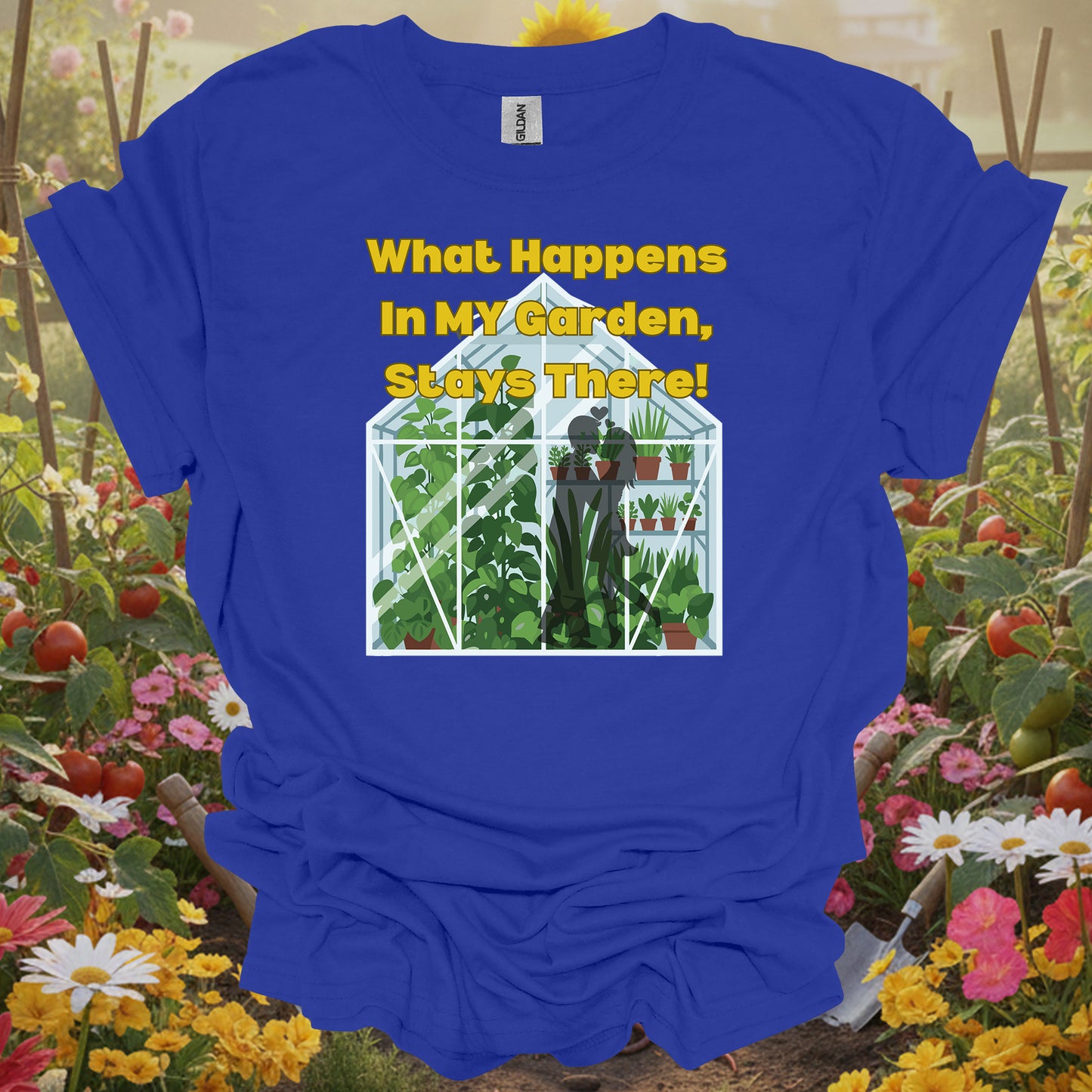 Royal apparel featuring a romantic gardener theme for those who find peace in their glass-enclosed sanctuary.