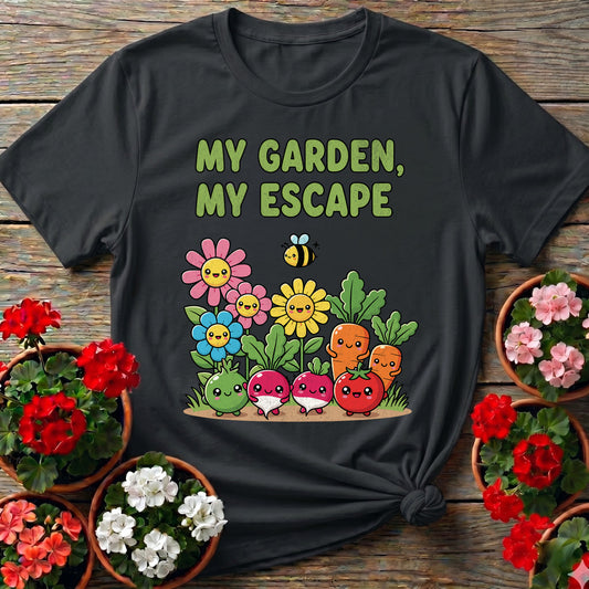 My Garden My Escape Kawaii Vegetable T-shirt