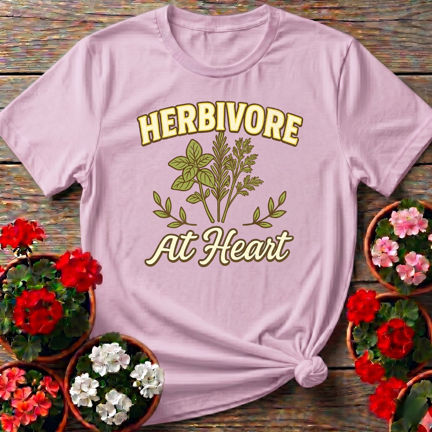 Herbivore At Heart Herb T-shirt