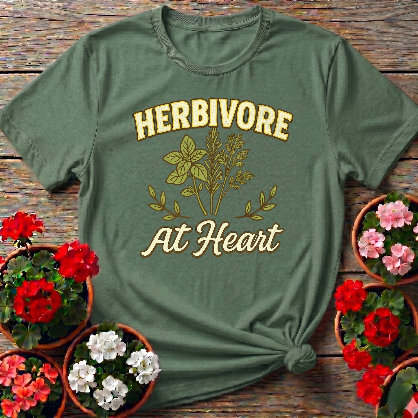 Herbivore At Heart Herb T-shirt