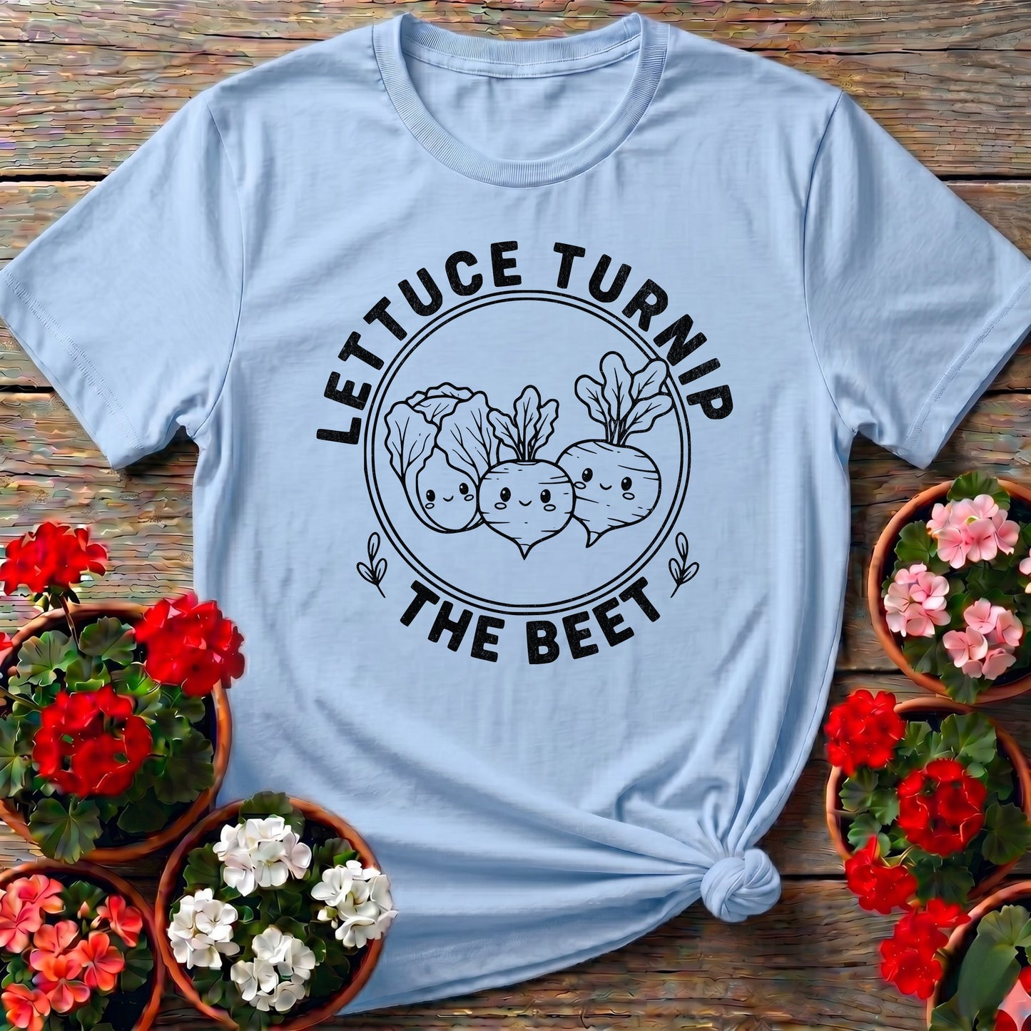 Lettuce Turnip The Beet Kawaii T-shirt