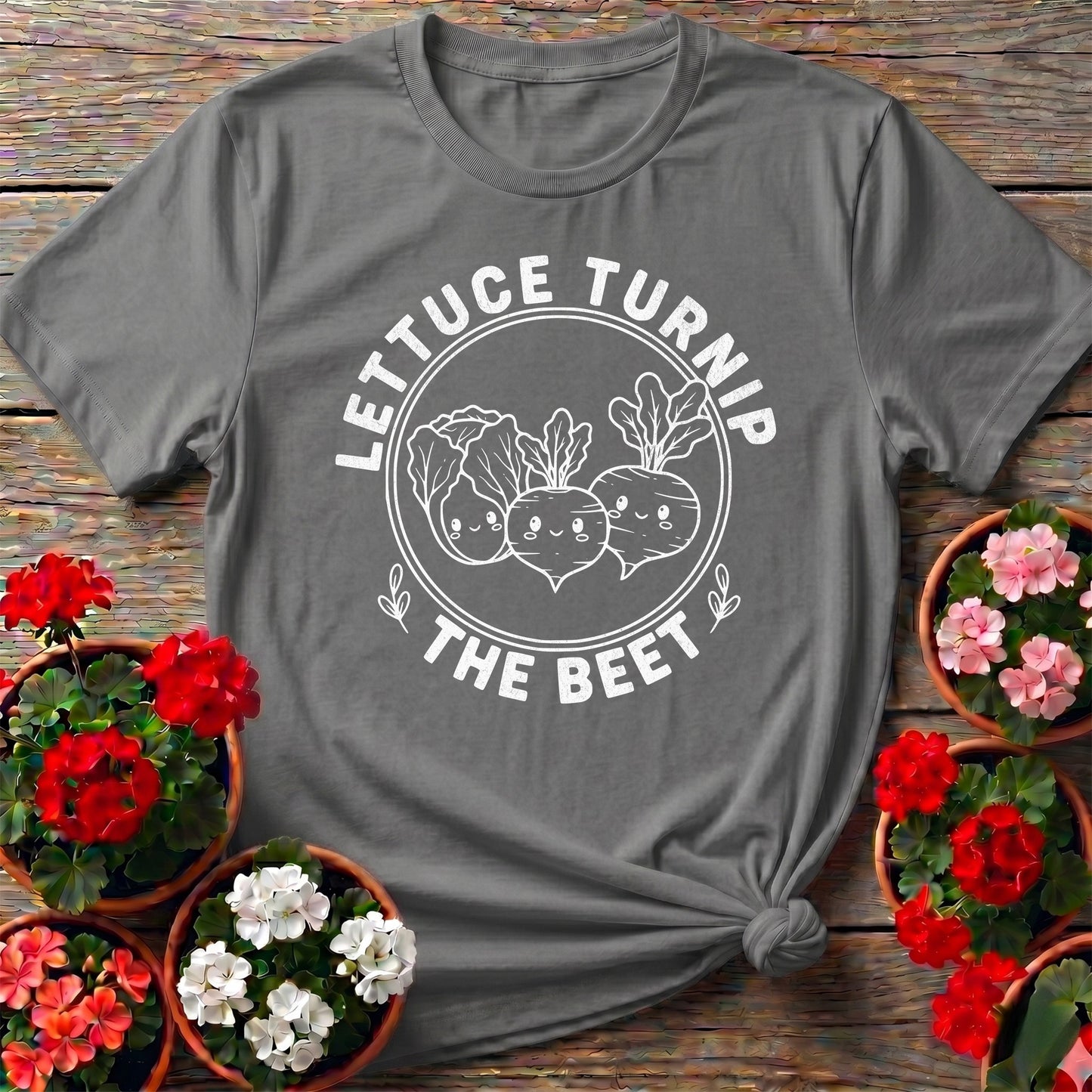 Lettuce Turnip The Beet Kawaii T-shirt