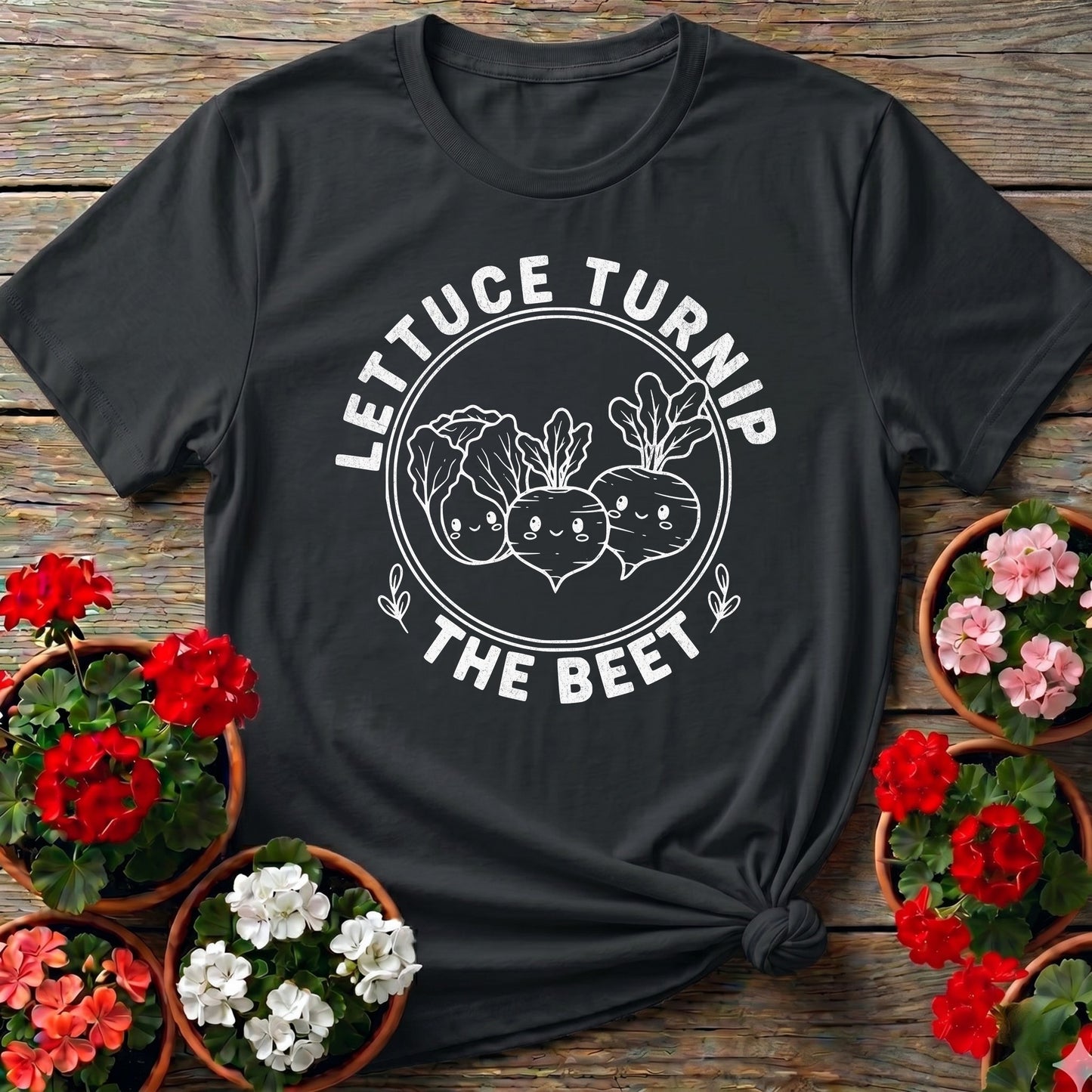 Lettuce Turnip The Beet Kawaii T-shirt