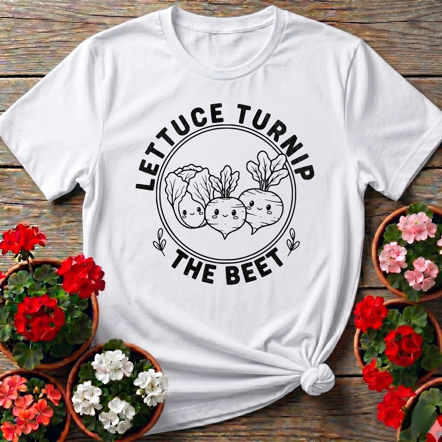 Lettuce Turnip The Beet Kawaii T-shirt
