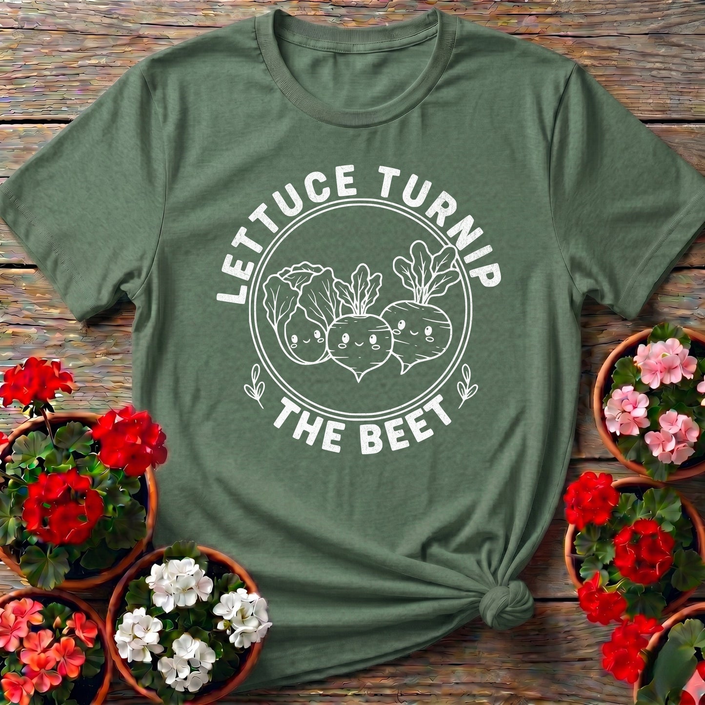 Lettuce Turnip The Beet Kawaii T-shirt