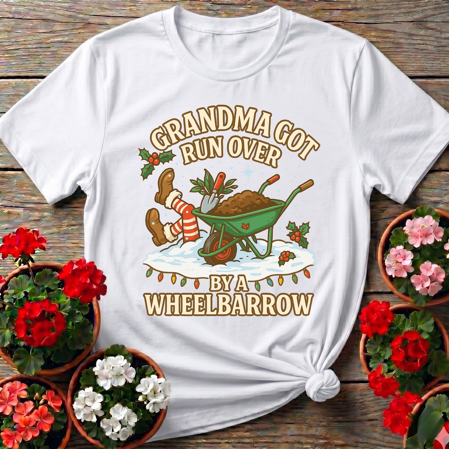 Grandma Got Run Over Parody Tee