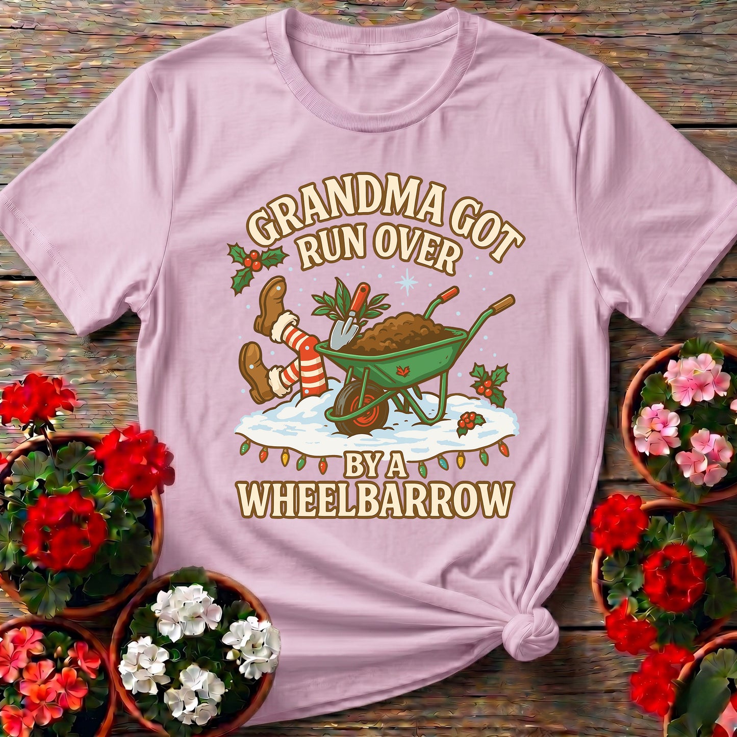 Grandma Got Run Over Parody Tee