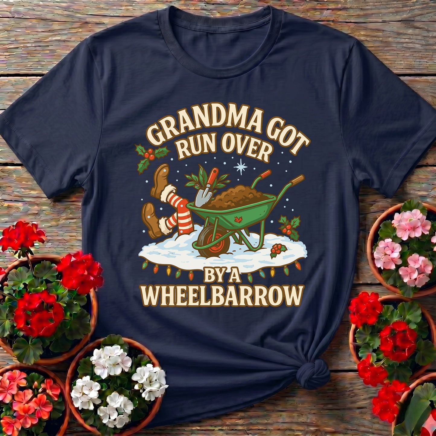 Grandma Got Run Over Parody Tee