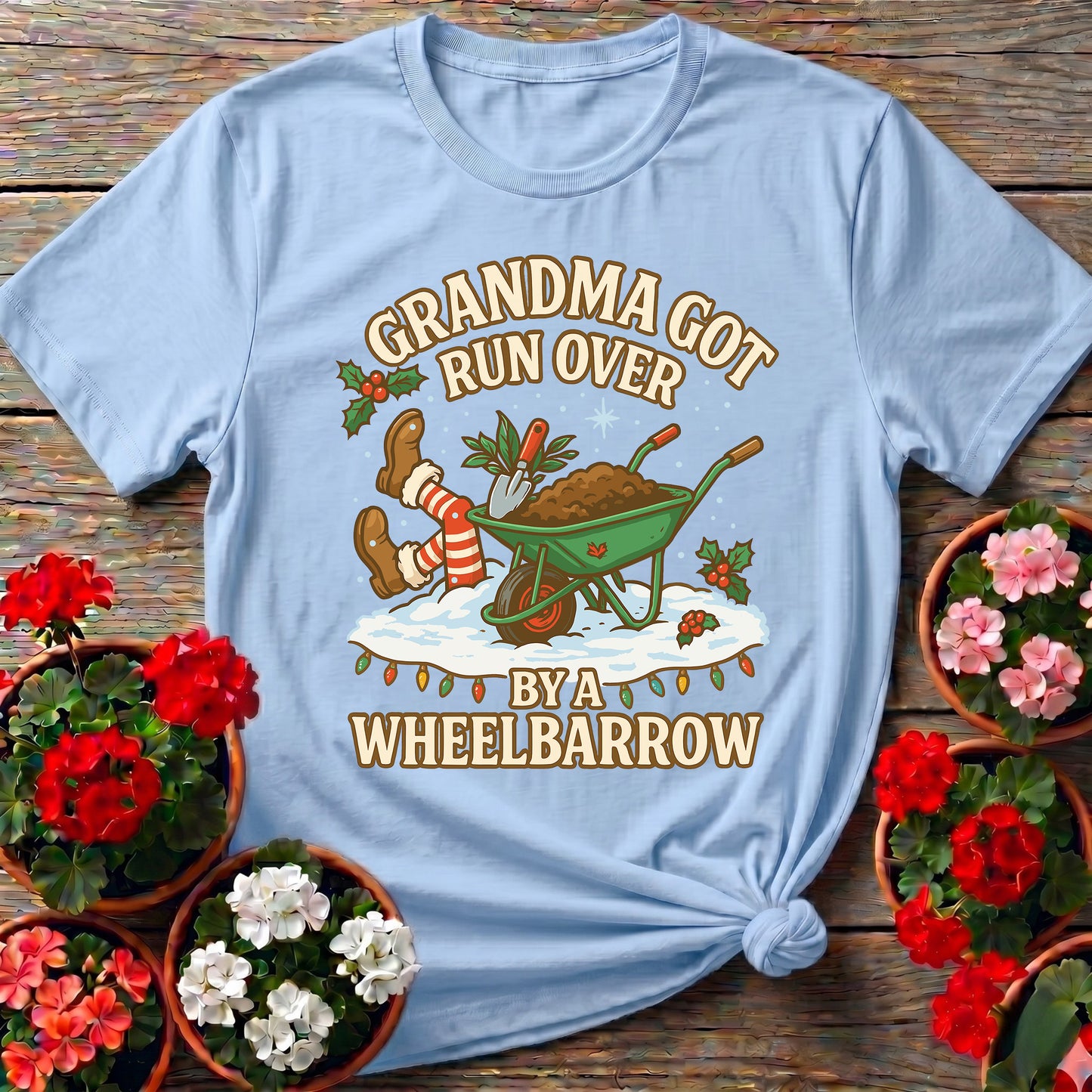 Grandma Got Run Over Parody Tee