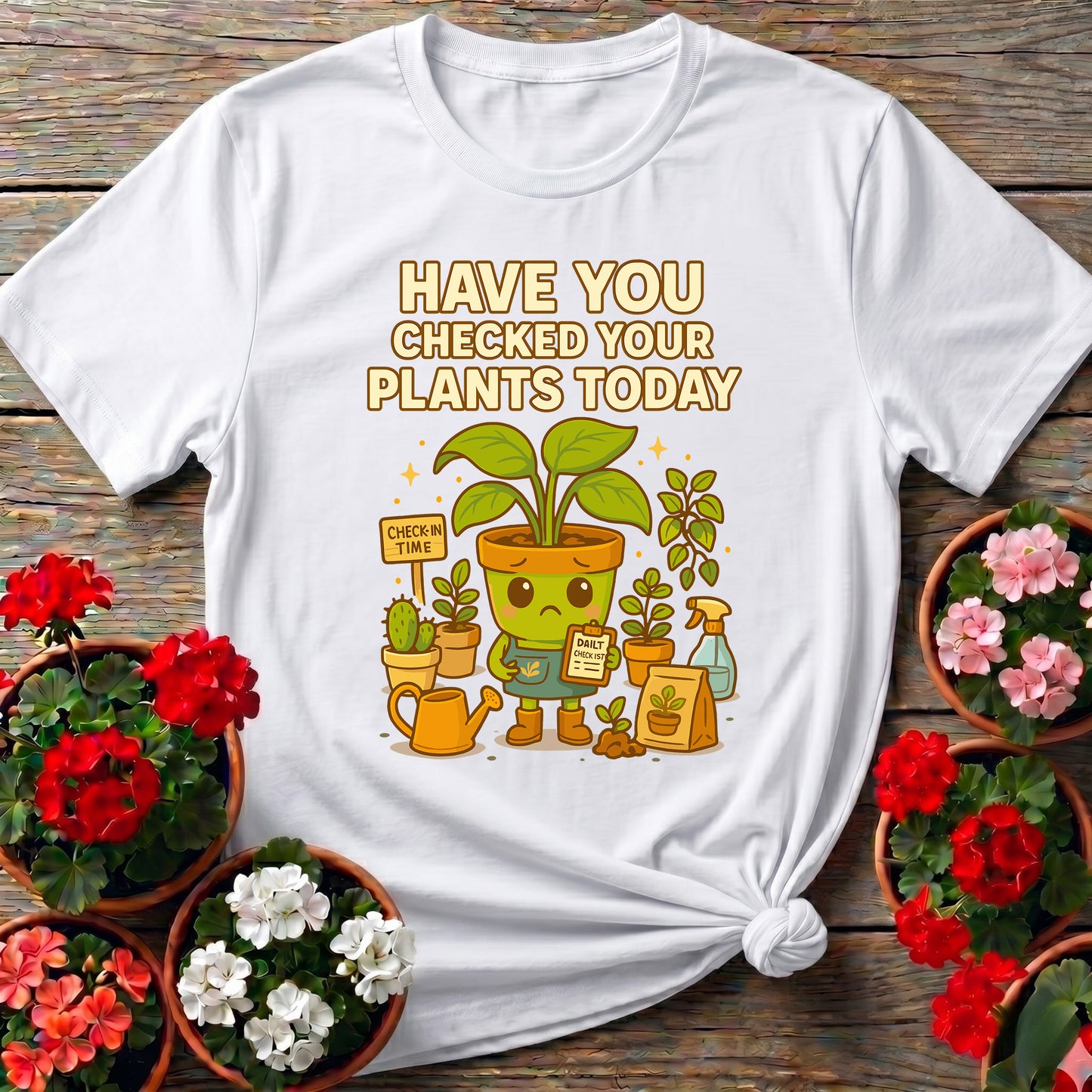 Have You Checked Your Plants Today T-shirt