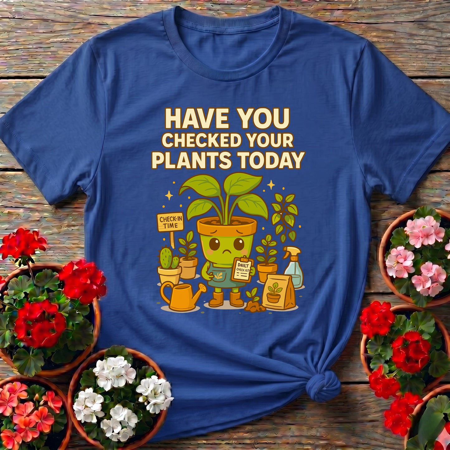 Have You Checked Your Plants Today T-shirt