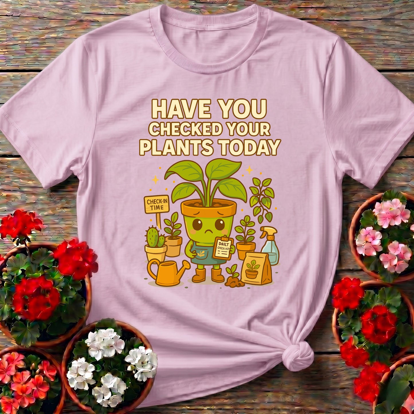 Have You Checked Your Plants Today T-shirt