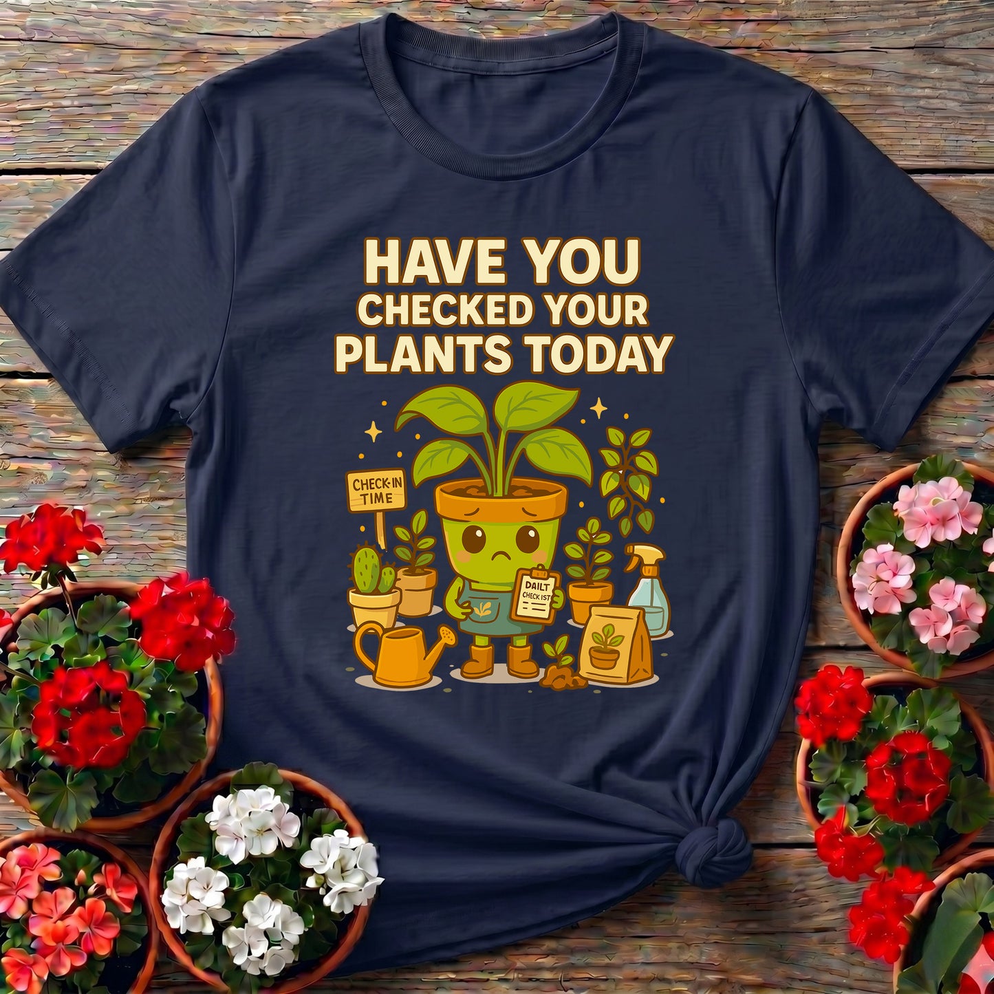 Have You Checked Your Plants Today T-shirt