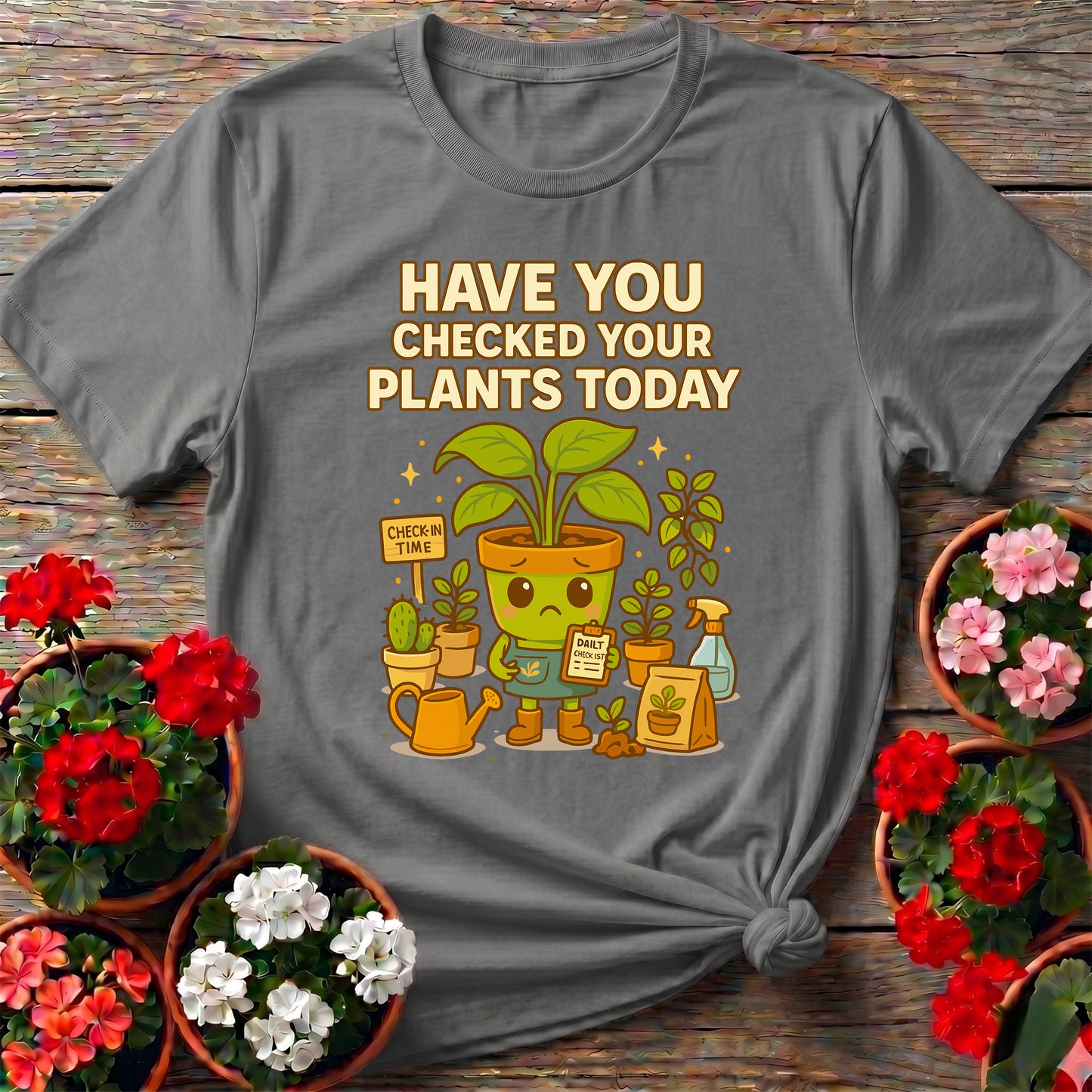 Have You Checked Your Plants Today T-shirt