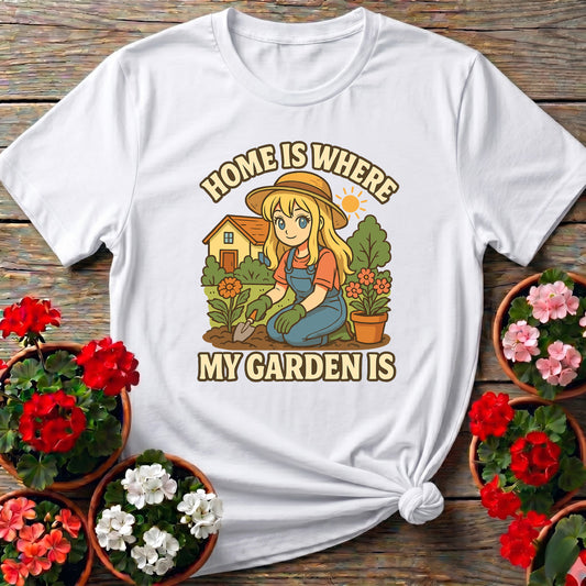 Home Is Where My Garden Is Anime T-shirt