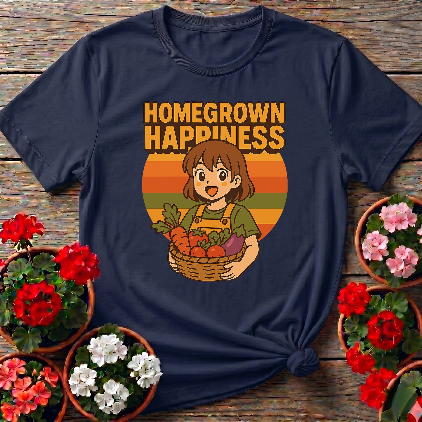 Homegrown Happiness Anime Harvest T-shirt