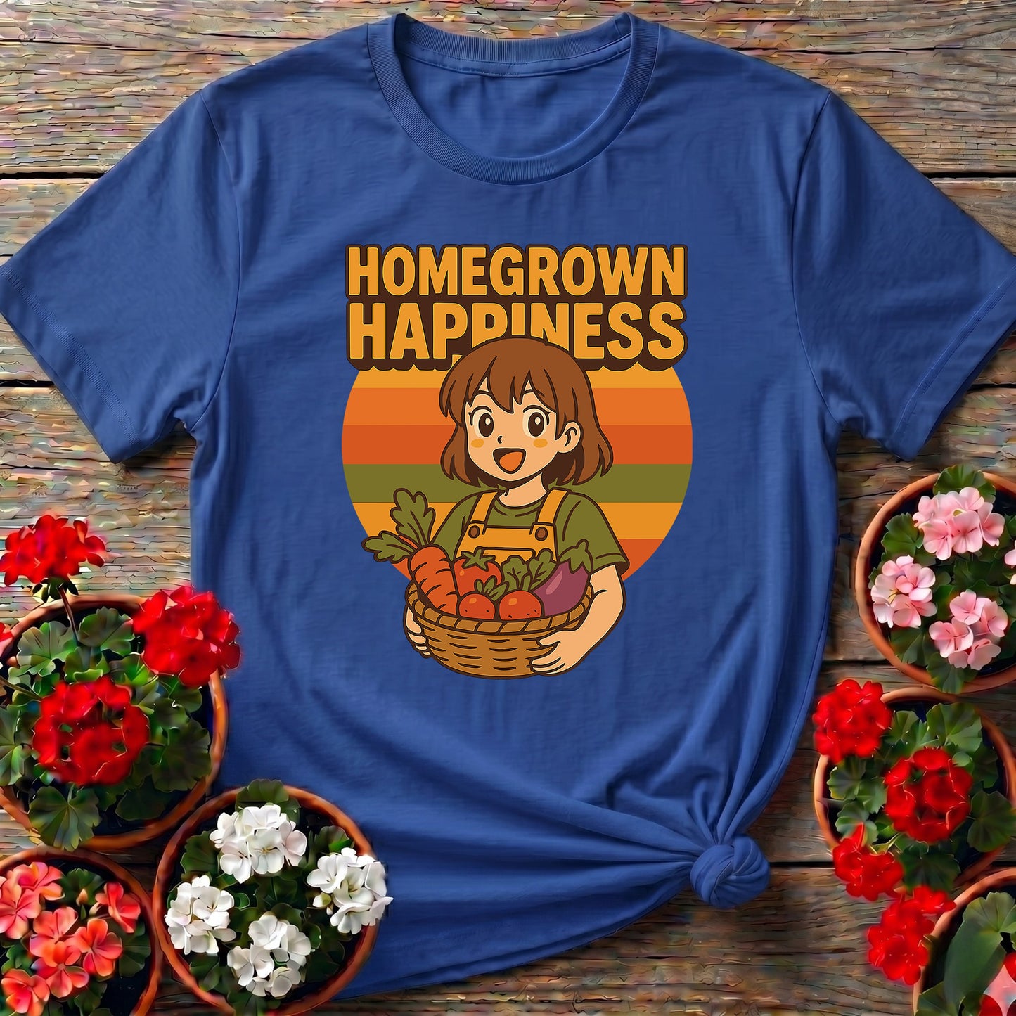 Homegrown Happiness Anime Harvest T-shirt
