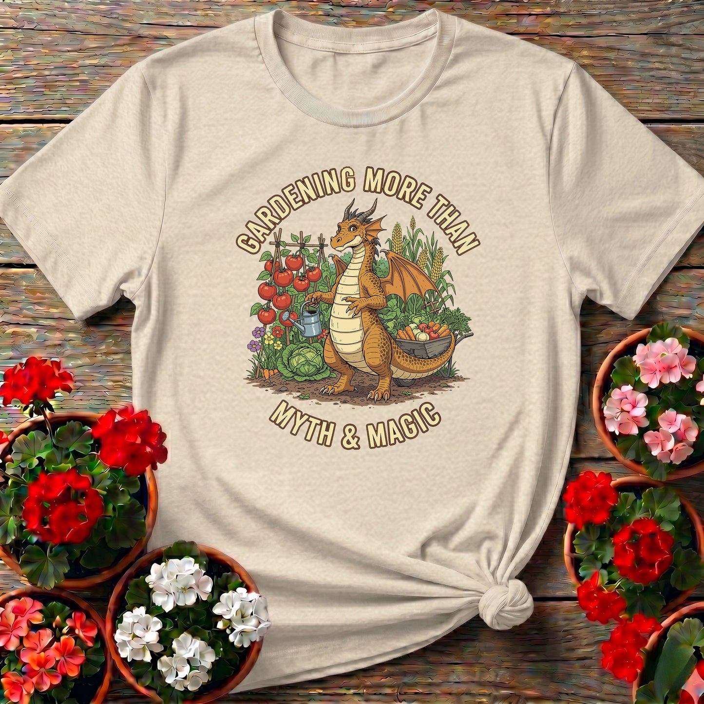 Gardening More Than Myth Magic Dragon T-shirt