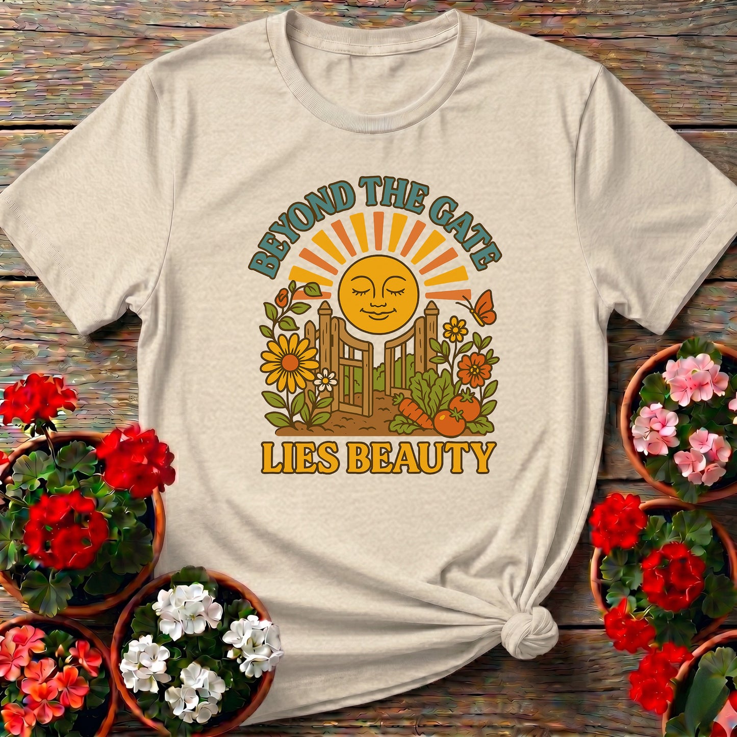 Beyond The Gate Lies Beauty Garden Tee