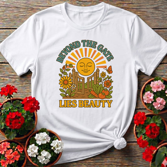 Beyond The Gate Lies Beauty Garden Tee