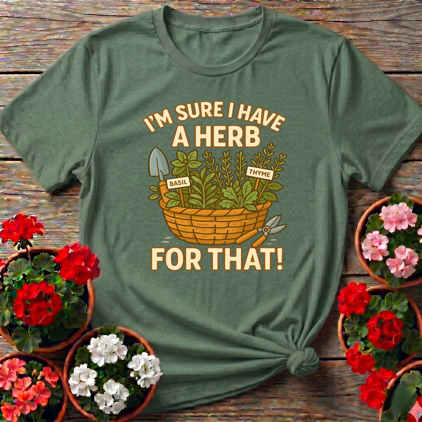 I'm Sure I Have A Herb For That Funny T-shirt