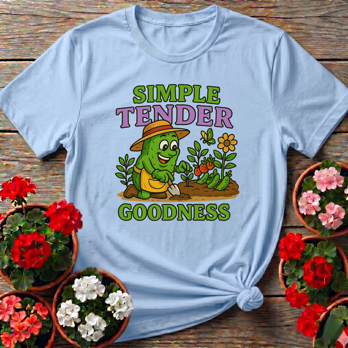 Simple Tender Goodness Funny Pickle T-shirt