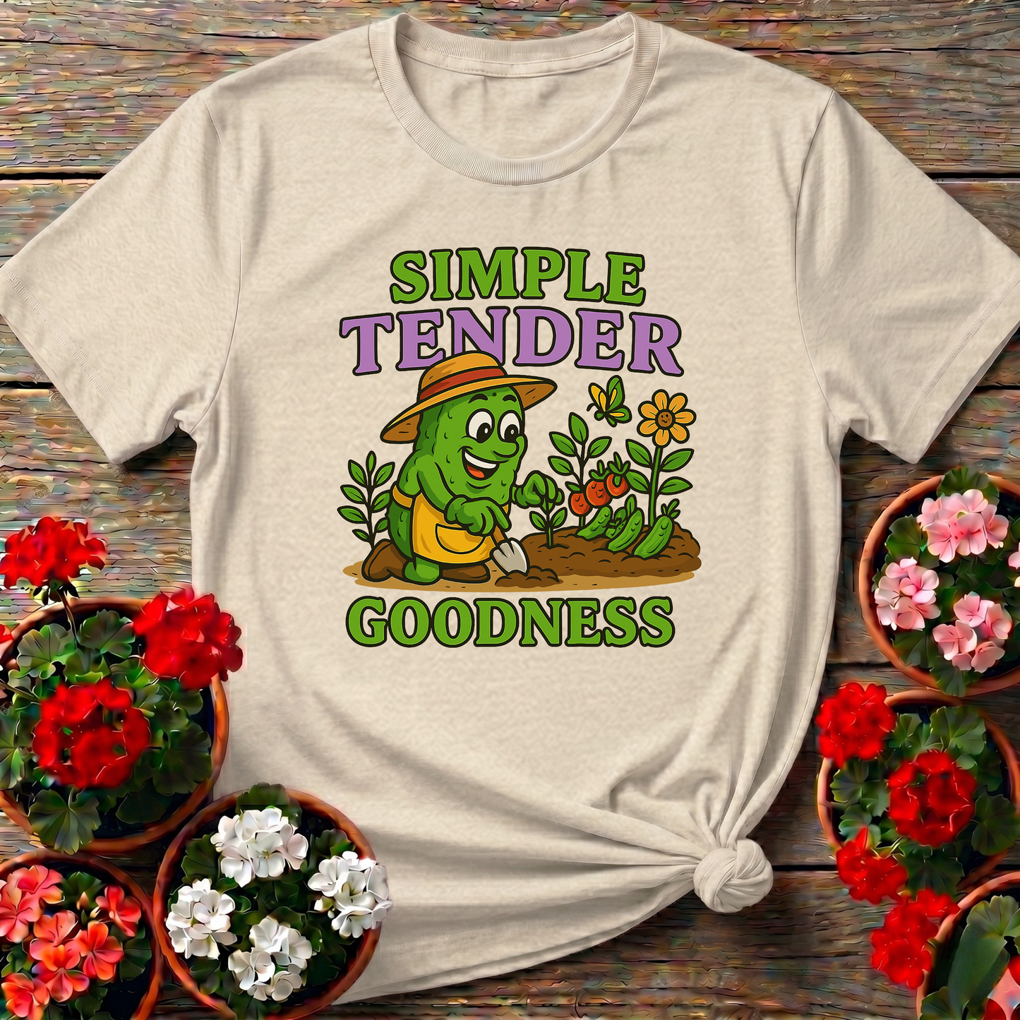 Simple Tender Goodness Funny Pickle T-shirt