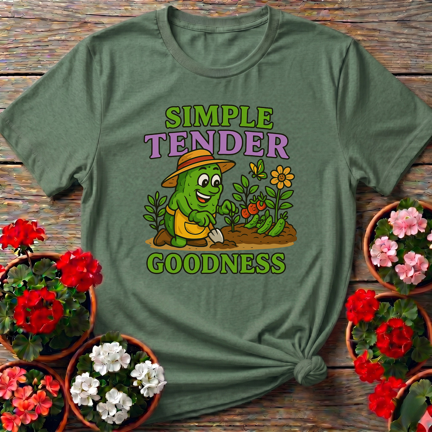 Simple Tender Goodness Funny Pickle T-shirt