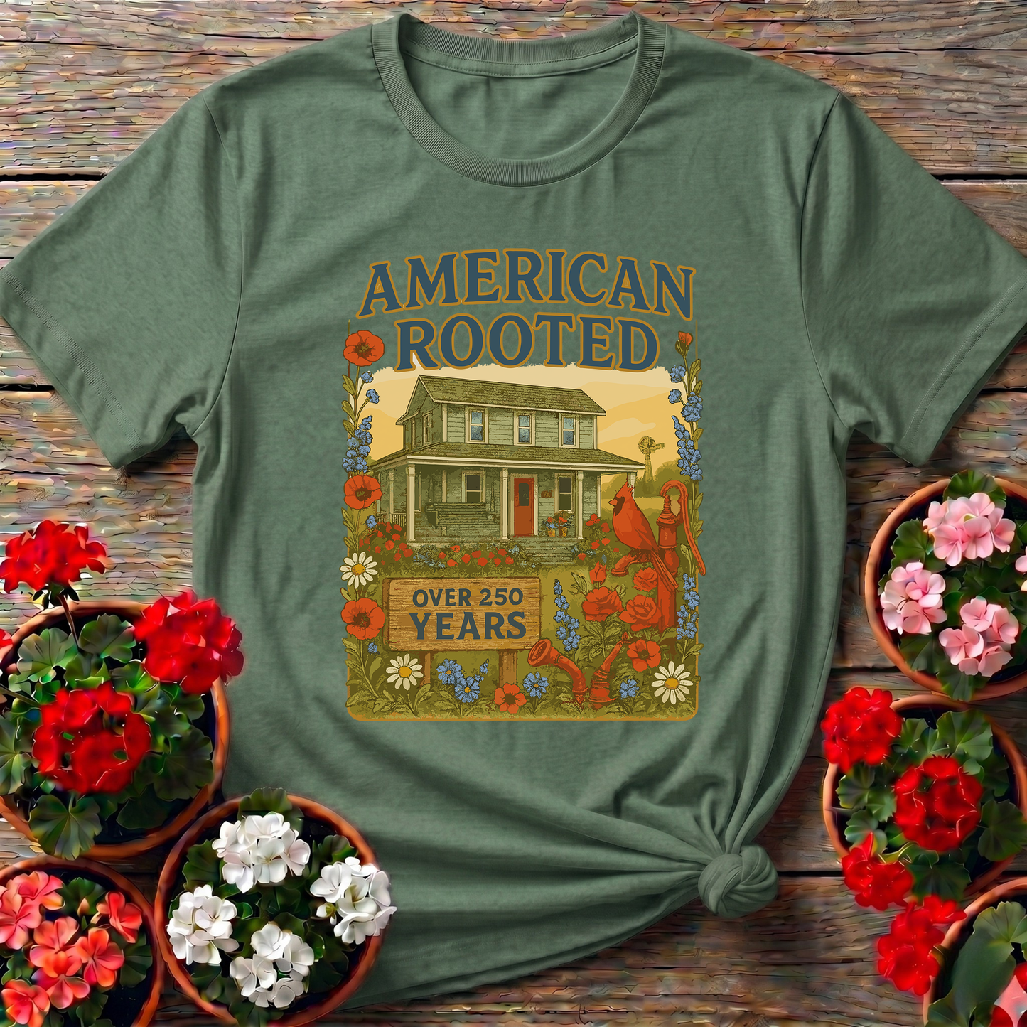 American Rooted Heritage Over 250 Years Apparel
