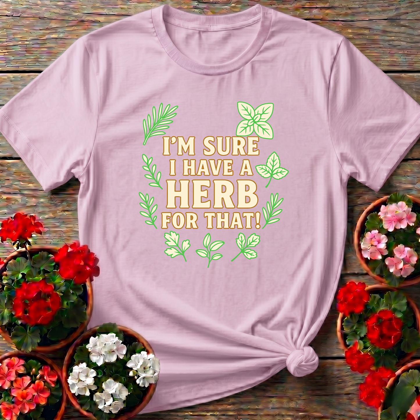 I'm Sure I Have A Herb For That Botanical T-shirt