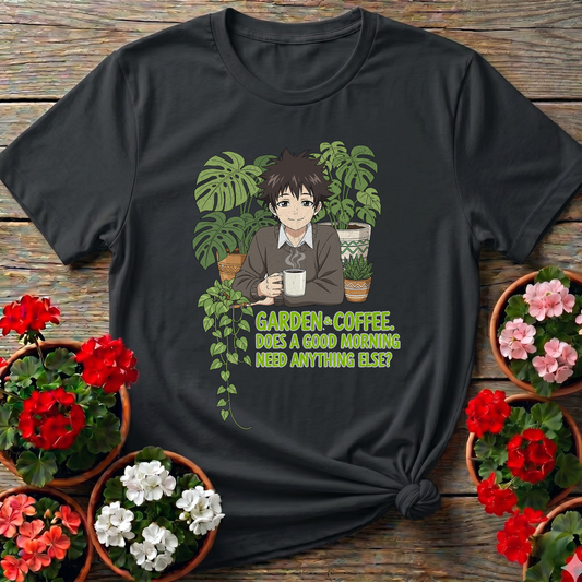 Garden & Coffee Morning Ritual Botanical Tee