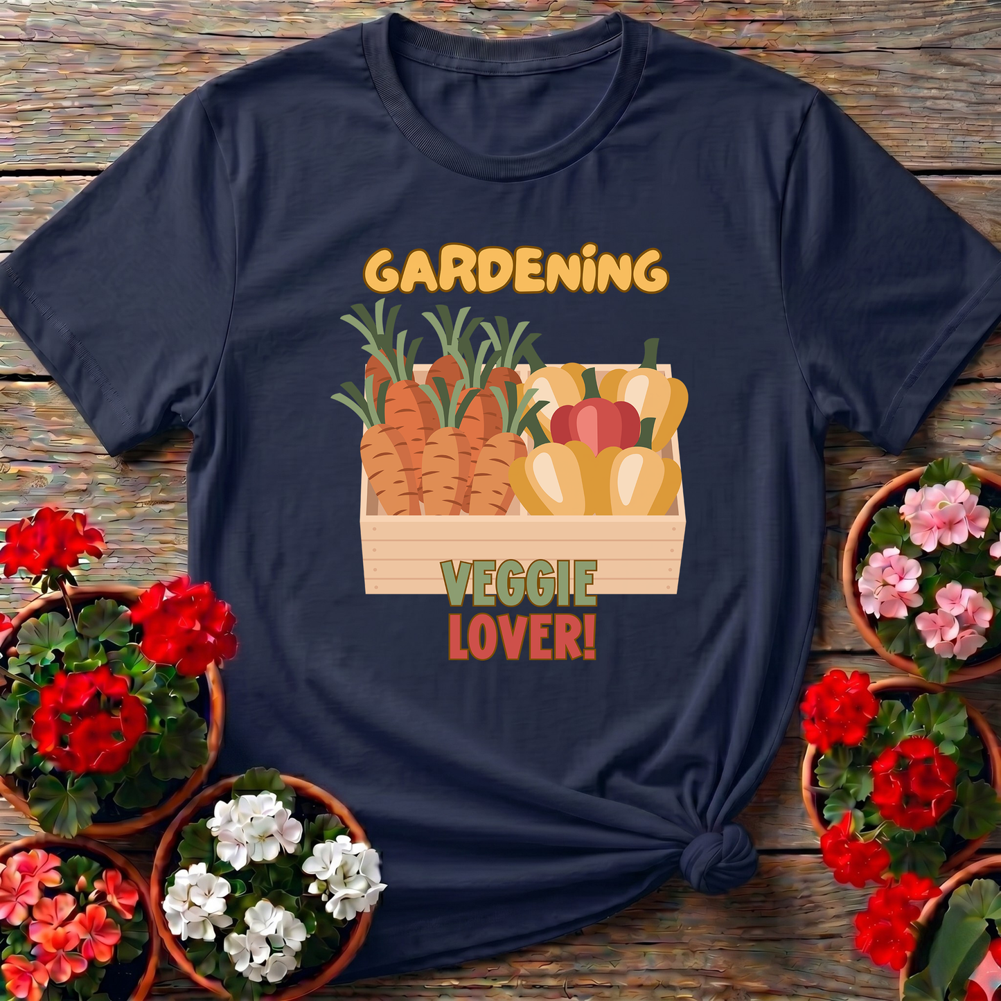 Gardening Veggie Lover Fresh Backyard Sanctuary Tee
