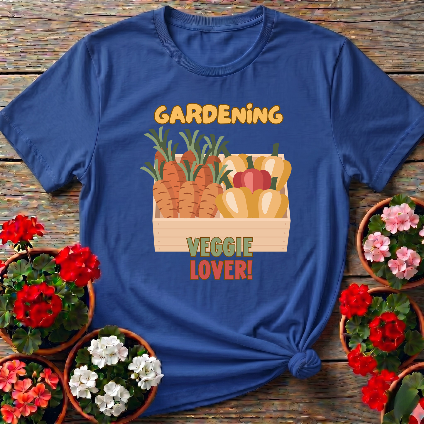 Gardening Veggie Lover Fresh Backyard Sanctuary Tee